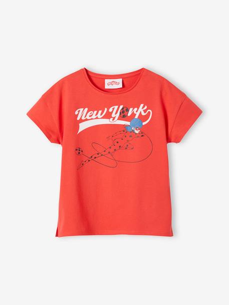 Meisjesshirt met korte mouwen Miraculous® Rood - vertbaudet enfant 