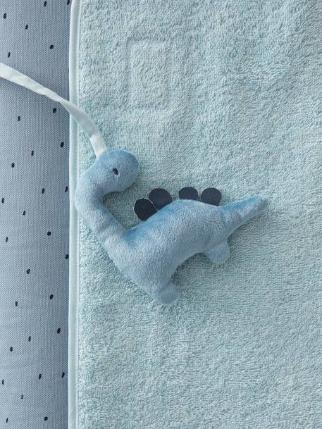 Personaliseerbaar verschoonkussen PETIT DINO blauw - vertbaudet enfant 