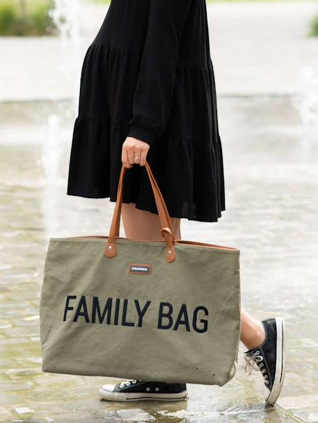 Luiertas Family Bag CHILDHOME KAKI+Koperroze+Zwart - vertbaudet enfant 