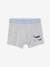 Set van 5 Oeko-Tex® stretch jongensboxers walvissen Set blauw - vertbaudet enfant 