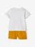 Set babyshirt met print en baggy short wit - vertbaudet enfant 