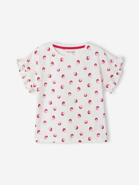 Set van 2 pyjama shorts voor meisjes Oeko-Tex® Set ivoor - vertbaudet enfant 