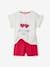 Set van 2 pyjama shorts voor meisjes Oeko-Tex® Set ivoor - vertbaudet enfant 