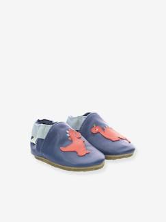 Schoenen-Zachte leren slofjes voor baby's Dino Time ROBEEZ©.