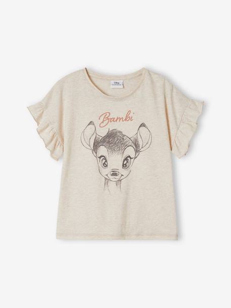 Pyjashort meisje Disney® Bambi Gechineerd beige - vertbaudet enfant 