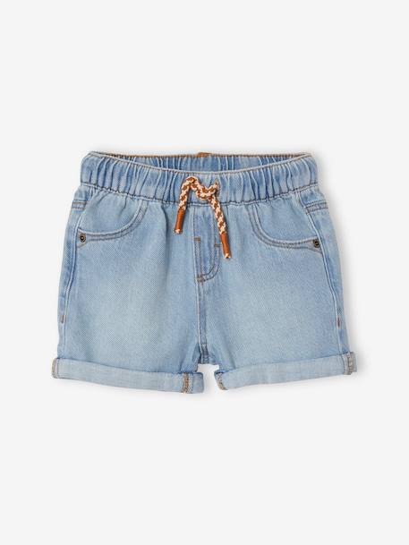 Denimshort baby double stone - vertbaudet enfant 