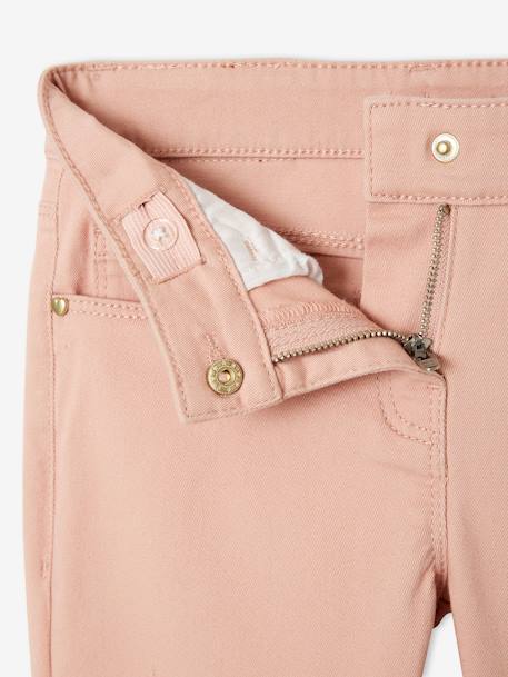 Geknoopte Capri meisjesbroek perzik+roze - vertbaudet enfant 