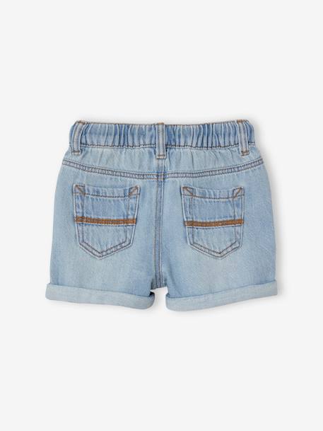 Denimshort baby double stone - vertbaudet enfant 