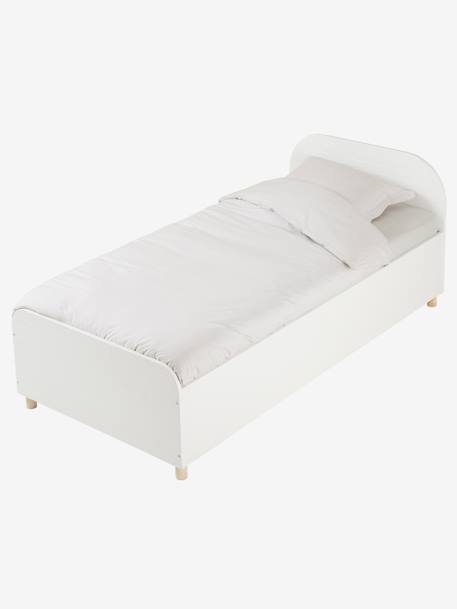 Bed met opbergkist MARIN wit - vertbaudet enfant 