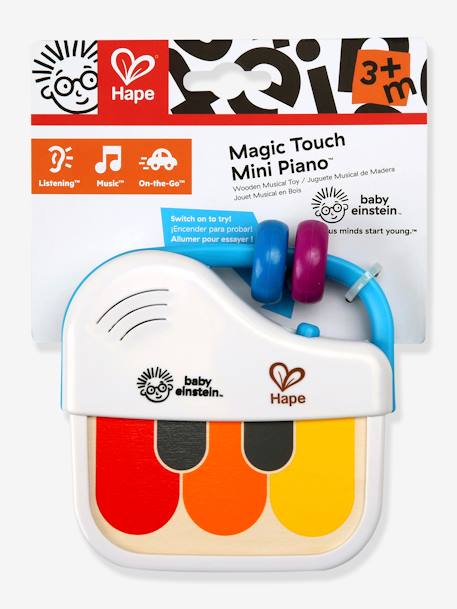 Rammelaar mini piano Magic Touch - HAPE MEERKLEURIG - vertbaudet enfant 