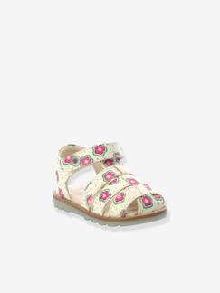 Schoenen-Baby schoenen 17-26-Loopt meisje 19-26-Sandalen-Leren babysandalen Nonosti Iconique Nonorally KICKERS®