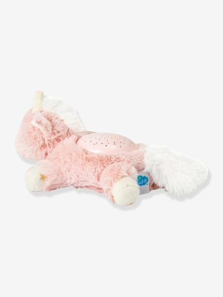 CLOUD B Dreams Buddies Sterrenlicht Nachtlampje beige+Grijs (konijn)+Lichtroze (eenhoorn) - vertbaudet enfant 