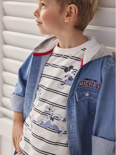 Jongensjasje Disney® Mickey Denim - vertbaudet enfant 