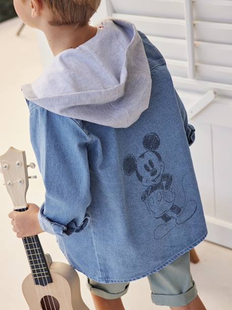 Jongensjasje Disney® Mickey Denim - vertbaudet enfant 