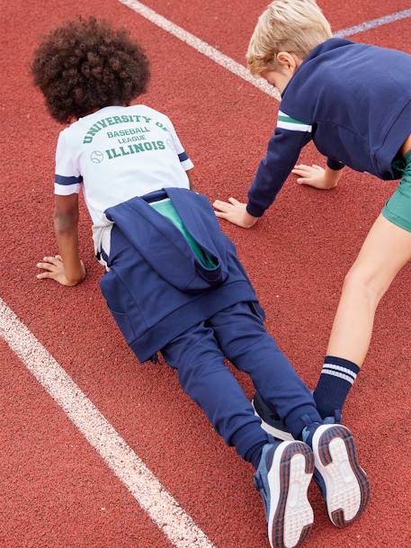 Sportbroek voor jongens van technisch materiaal inkt - vertbaudet enfant 