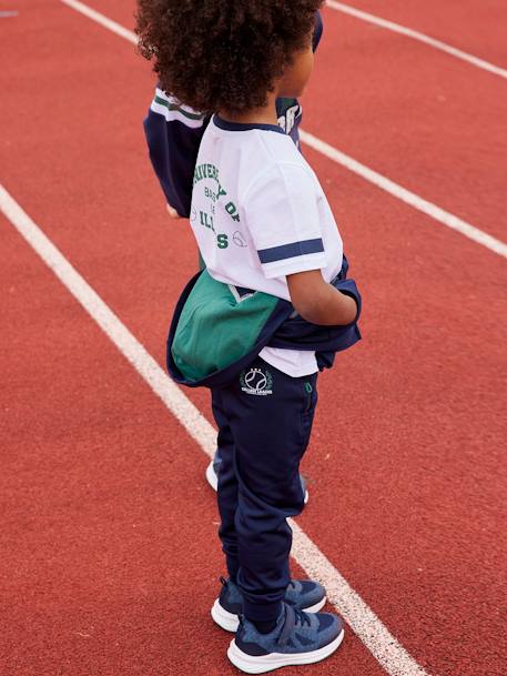 Sportbroek voor jongens van technisch materiaal inkt - vertbaudet enfant 