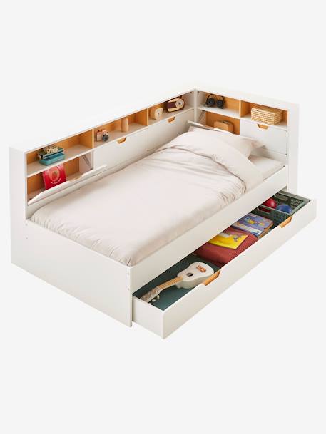 TRÉSOR multi-opberg kinderbed WIT - vertbaudet enfant 