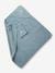 Badcape + washand personaliseerbaar Oeko-Tex® blauwgroen+framboos+marine+medium blauw+oker+poederroze+wit+zeegroen - vertbaudet enfant 