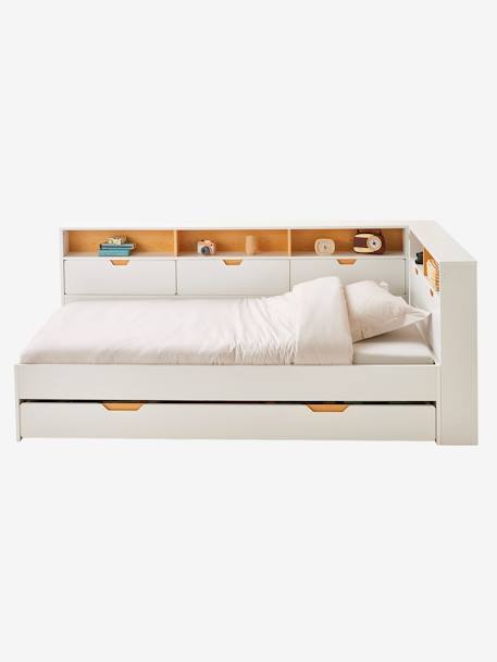 TRÉSOR multi-opberg kinderbed WIT - vertbaudet enfant 