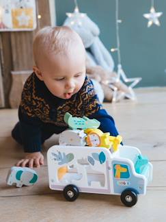 Speelgoed-Eerste levensjaren-Eerste speelgoed-Jungle vrachtwagen om in elkaar te zetten