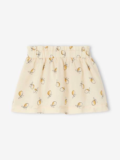 Babyjurkje met citroenprint lichtbeige met print - vertbaudet enfant 