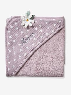 Baby-Badcape, badjas-Personaliseerbare babyponcho DOUCE PROVENCE Oeko-Tex®