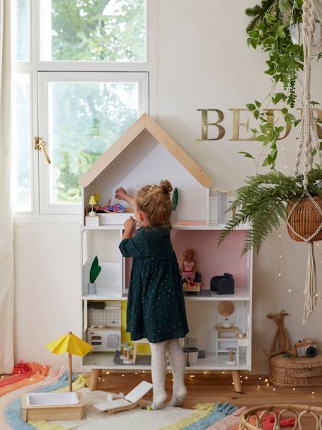 Poppenhuis mannequinpoppen meerkleurig - vertbaudet enfant 