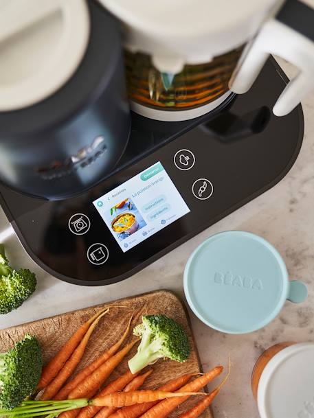 BEABA Babycook Smart aangesloten keukenmachine antracietgrijs/wit - vertbaudet enfant 