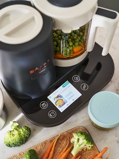 BEABA Babycook Smart aangesloten keukenmachine antracietgrijs/wit - vertbaudet enfant 