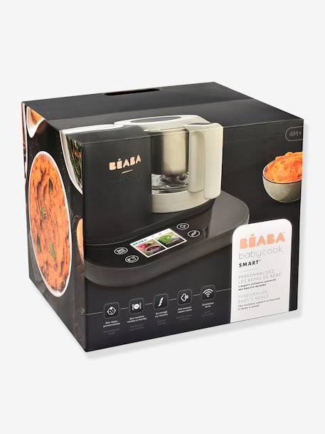 BEABA Babycook Smart aangesloten keukenmachine antracietgrijs/wit - vertbaudet enfant 