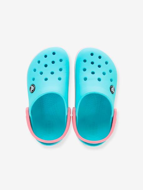 Crocband Clog K CROCS(TM) kinderclogs BALLERINA PINK+ICE BLUE/WHITE+marineblauw - vertbaudet enfant 