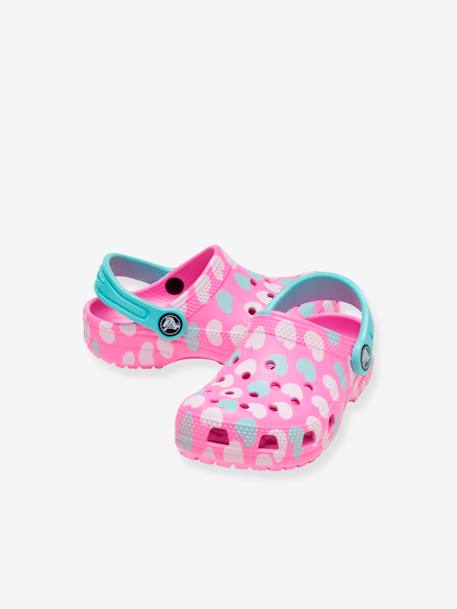 Baby Classic Easy Icon Clog CROCS(TM) NAVY+Taffy Pink/Multi - vertbaudet enfant 