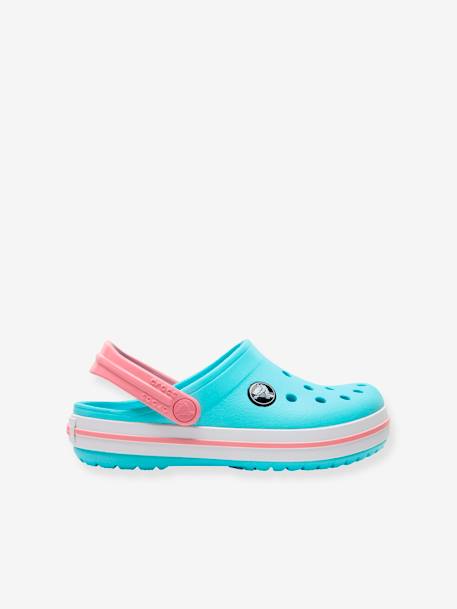 Crocband Clog K CROCS(TM) kinderclogs BALLERINA PINK+ICE BLUE/WHITE+marineblauw - vertbaudet enfant 