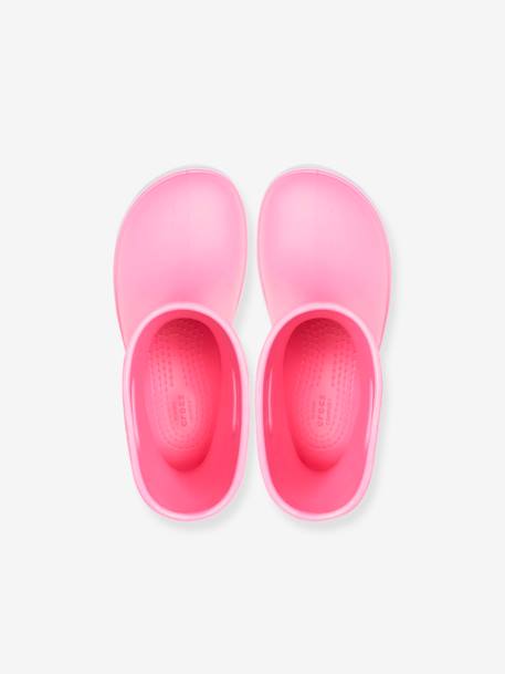 Crocband Regenlaars K CROCS(TM) Pink Lemonade/Lavendel - vertbaudet enfant 