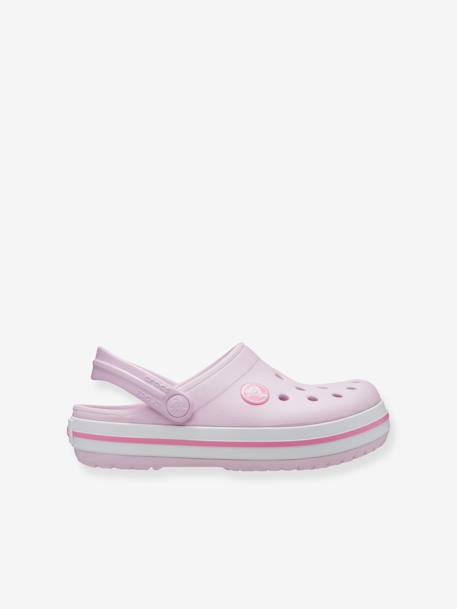 Crocband Clog K CROCS(TM) kinderclogs BALLERINA PINK+ICE BLUE/WHITE+marineblauw - vertbaudet enfant 