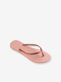 Schoenen-Meisje shoenen 23-38-Teenslippers voor kinderen Slim Glitter II HAVAIANAS