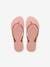 Teenslippers voor kinderen Slim Glitter II HAVAIANAS roze - vertbaudet enfant 