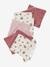 Set van 10 washandjes set roze - vertbaudet enfant 