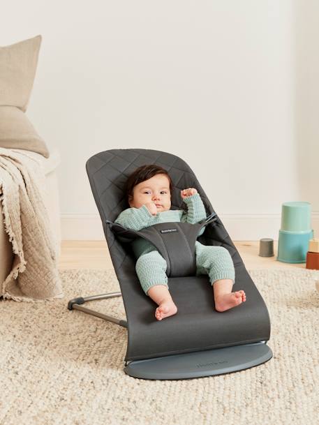 Bliss BABYBJORN fysiologische ligstoel antraciet+ANTRACIET+NACHTBLAUW+zandbeige+zwart - vertbaudet enfant 