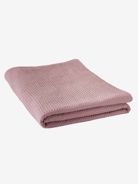 Honingraat bedovertrek karamel+parma violet - vertbaudet enfant 