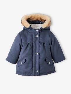 Baby-Mantels, combipakje, engelennestje-3-in-1 parka baby meisje