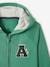 Hooded jongenssweatshirt met rits in college-stijl MEDIUM GROEN - vertbaudet enfant 