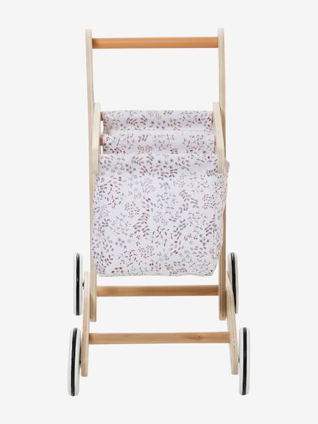 FSC¨ stoffen en houten winkelwagen beige - vertbaudet enfant 