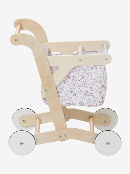 FSC¨ stoffen en houten winkelwagen beige - vertbaudet enfant 