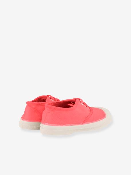 Katoenen tennisschoenen voor kinderen met vetersluiting BENSIMON® rozen - vertbaudet enfant 