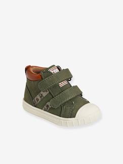 Schoenen-Baby schoenen 17-26-Loopt jongen 19-26-Halfhoge sneakers met klittenband