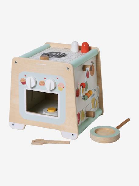 Activiteitenkubus FSC¨ houten kitchenette beige - vertbaudet enfant 