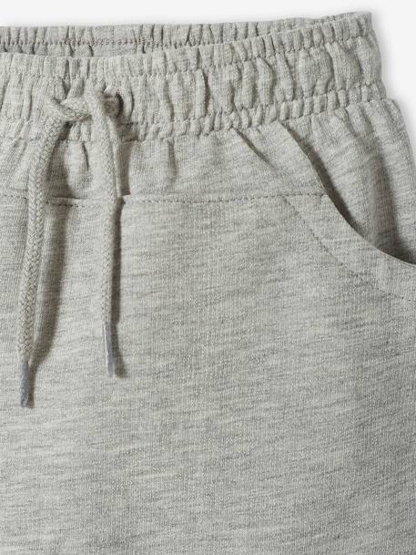 Babybroek uit molton voor jongens baksteen+donker lindegroen+gechineerd lichtgrijs+karamel+leiblauw+Marine grijs+PAREL+zandbeige - vertbaudet enfant 