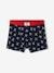 Set met 5 stretch boxers 'piraten' voor jongens Set marineblauw en rood - vertbaudet enfant 