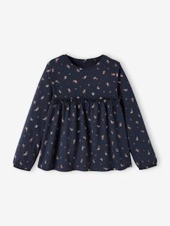 Meisje-Shirtblouse met print voor meisjes